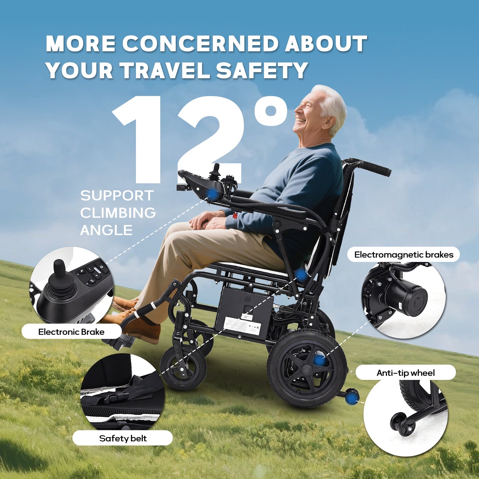 Power Wheelchair - DODOONE SHOP