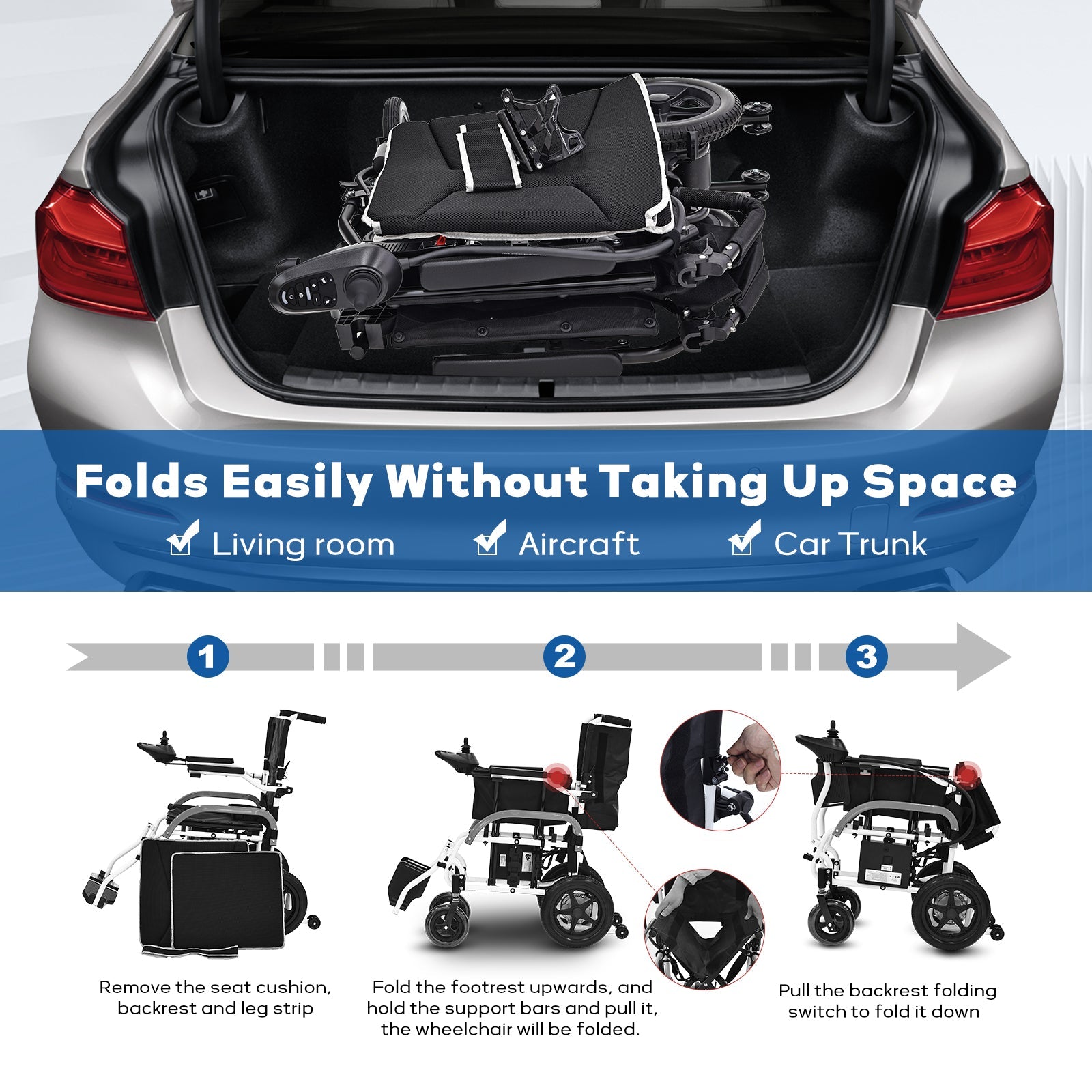 Power Wheelchair - DODOONE SHOP